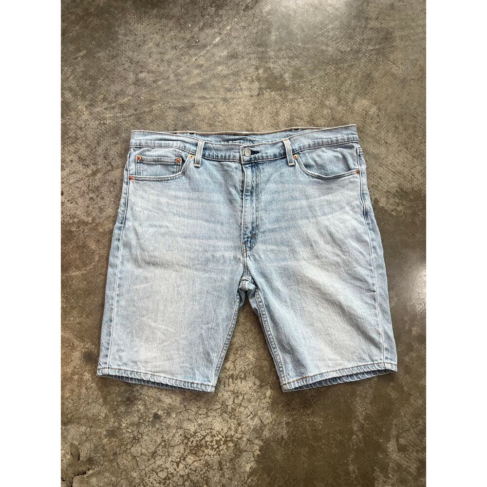 Levi’s 511 Light Wash Denim Shorts Men’s 40 Stretch Streetwear - Picture 8 of 16